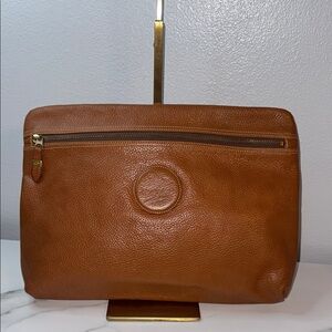 Givenchy Brown Leather Pouch